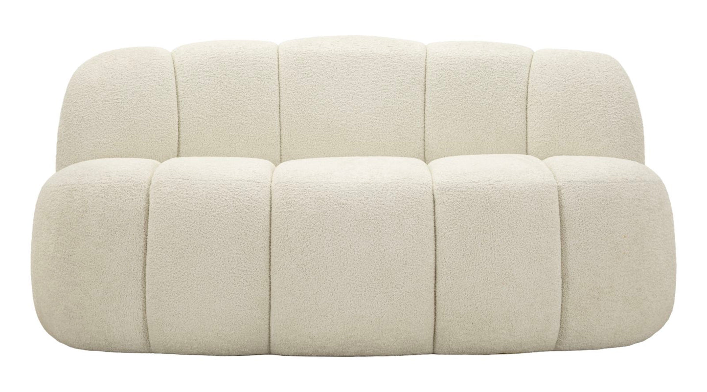 Ball 2 Seat Sofa Wit 69x145x80 cm