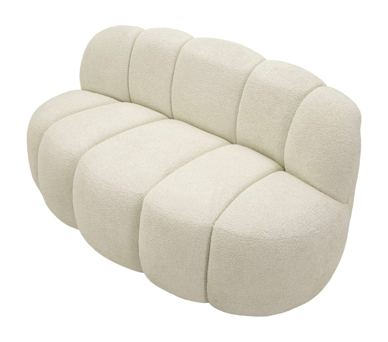 Ball 2 Seat Sofa Wit 69x145x80 cm