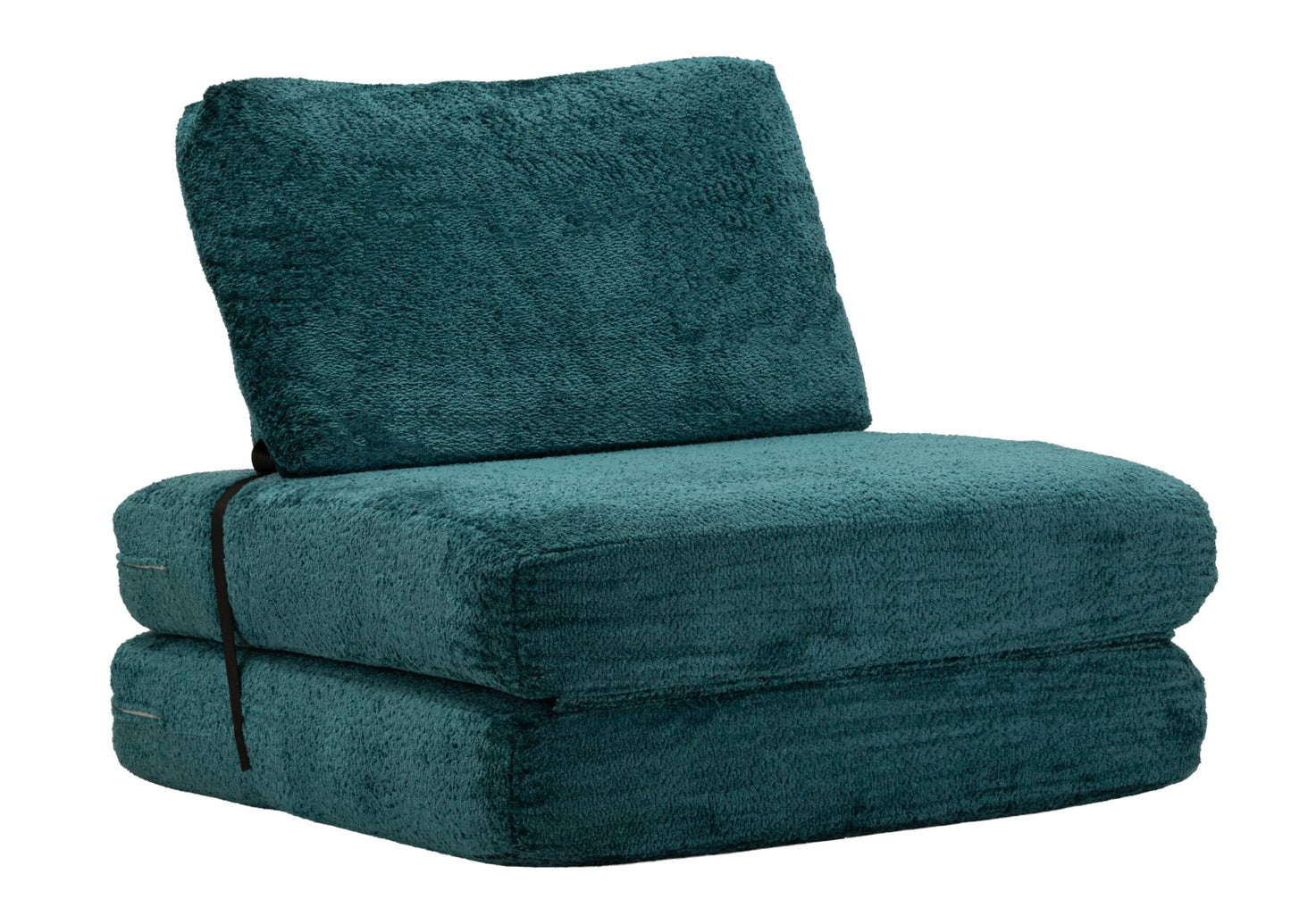 Faster Fauteuil-Bed Teal 80x80x100 cm