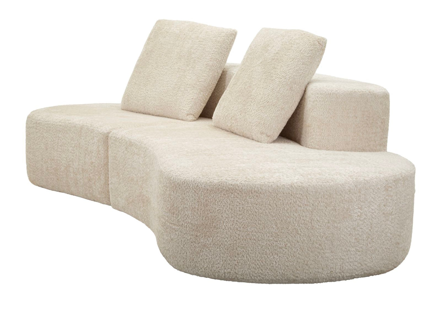 Island Sofa Wit 78x238x92 cm