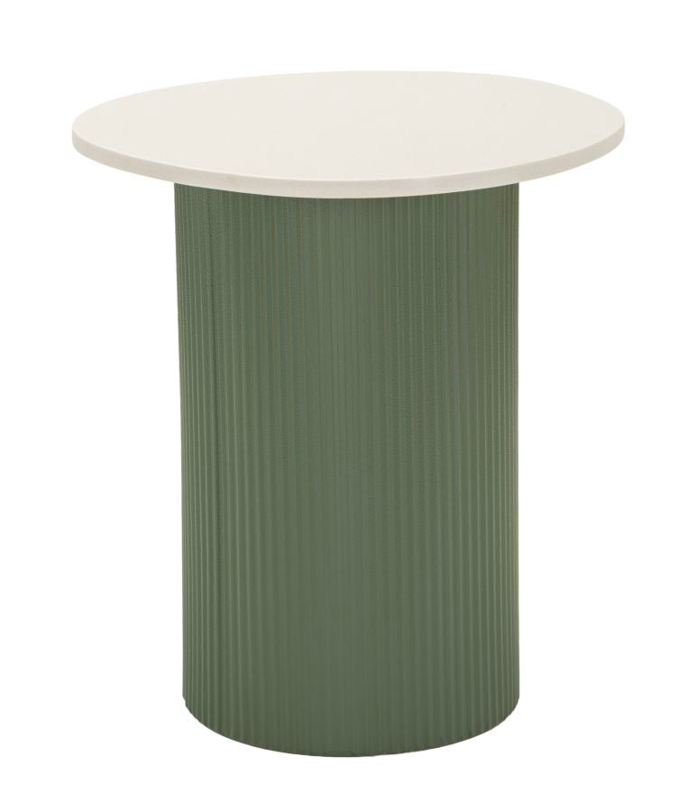 Frankfurt Marmeren Bijzettafel 45x40x42 cm