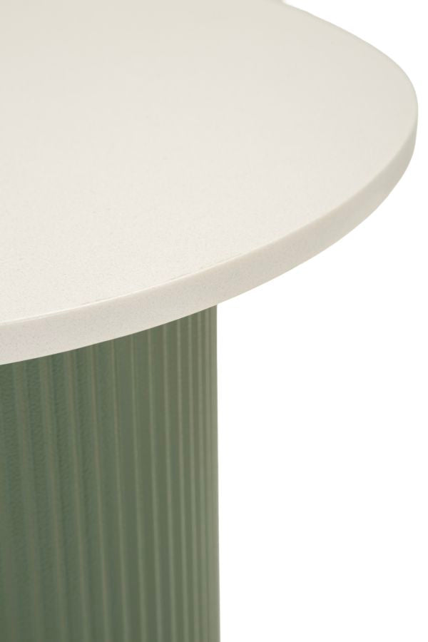 Frankfurt Marmeren Bijzettafel 45x40x42 cm