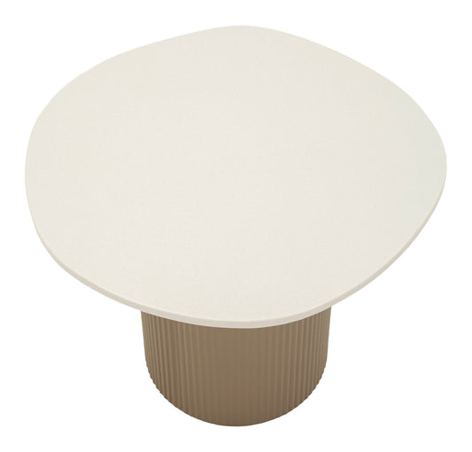 Frankfurt Marmeren Bijzettafel 39x46x48 cm