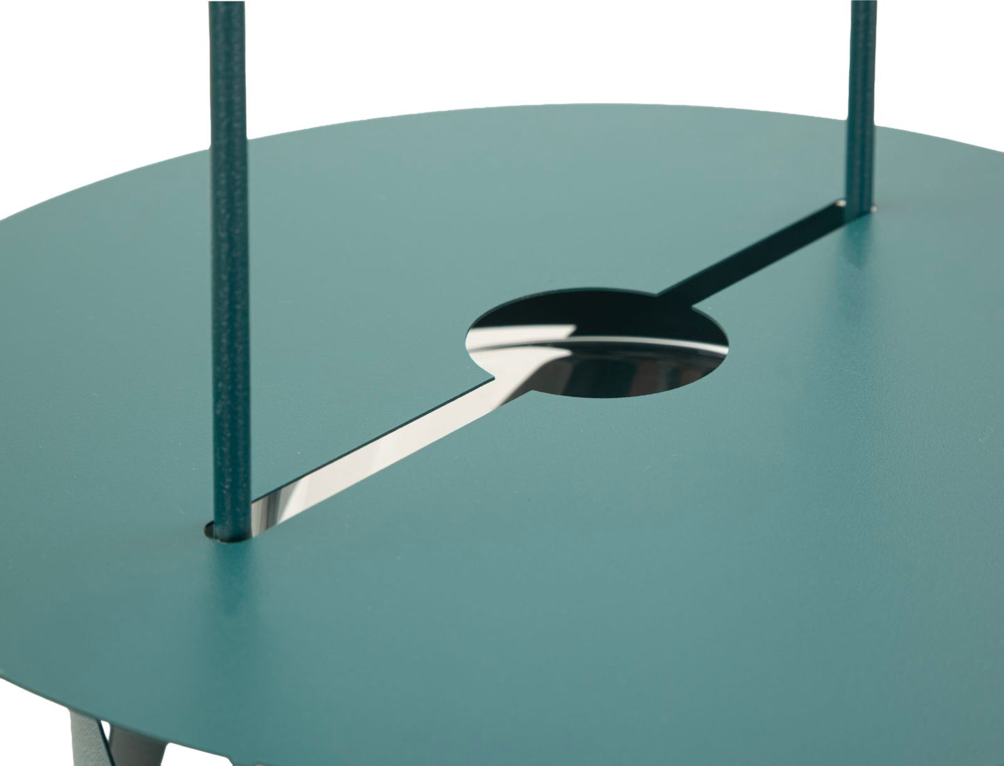 Twist Saturn Lantaarn Blauwgroen 43x23x23 cm