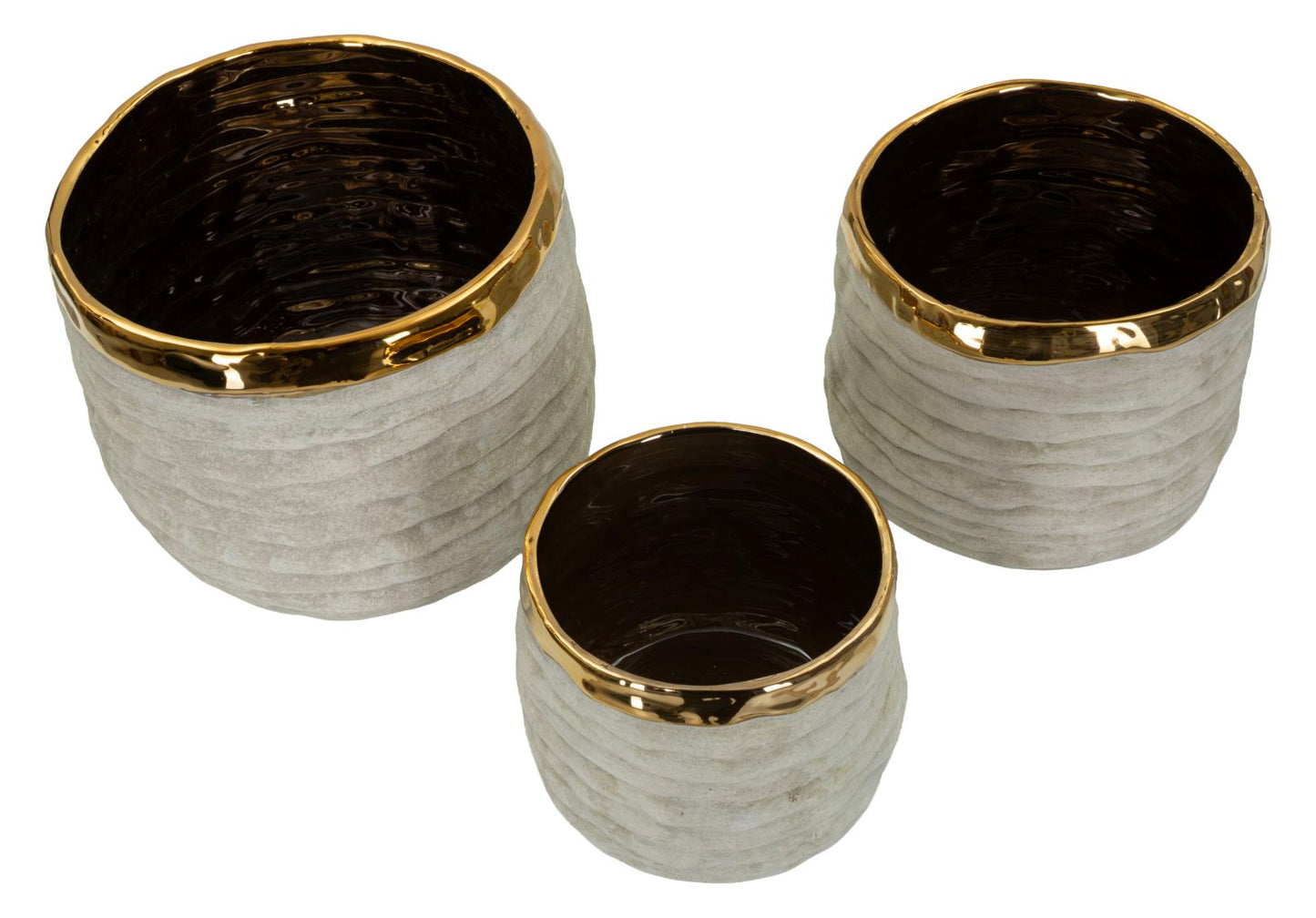 Lima Tall Cachepot Set 3 Stuks 17.5x23x23 cm