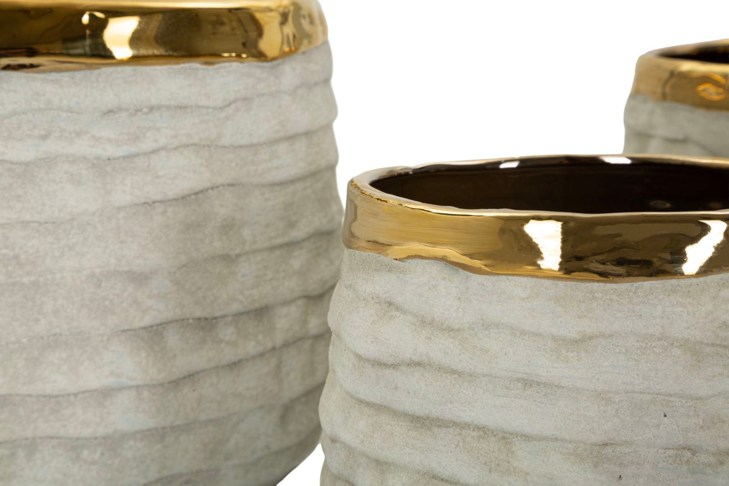 Lima Tall Cachepot Set 3 Stuks 17.5x23x23 cm