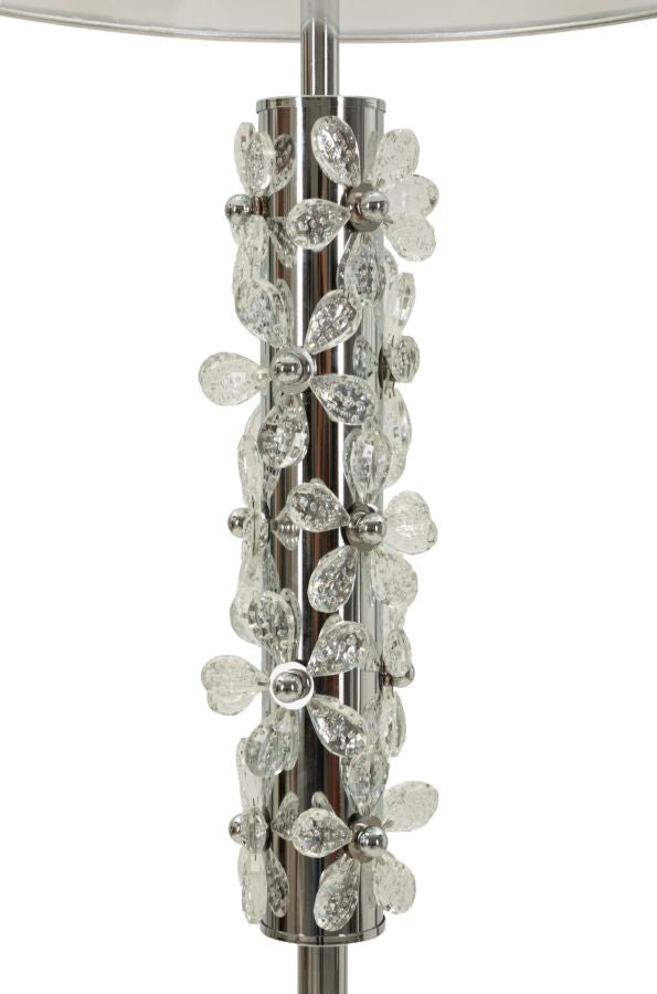 Bloem Vloerlamp Silver 157x45x45 cm