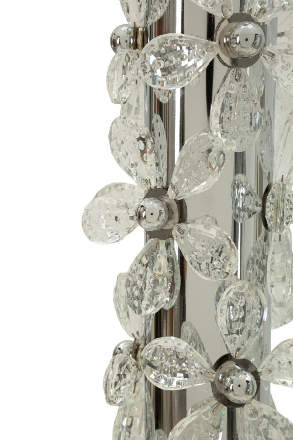 Bloem Vloerlamp Silver 157x45x45 cm
