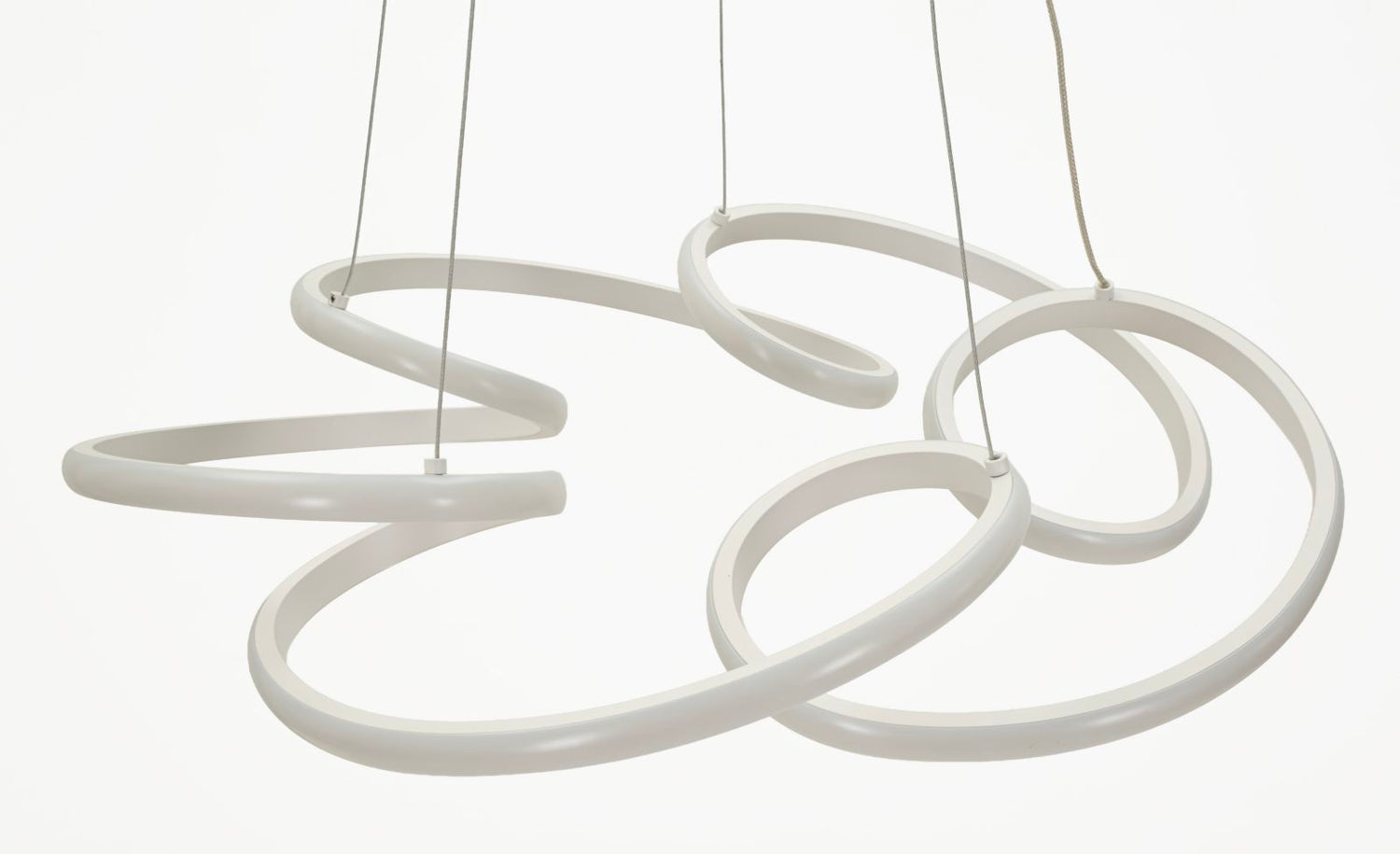 Glovy LED Plafondlamp Wit 120x55x55 cm