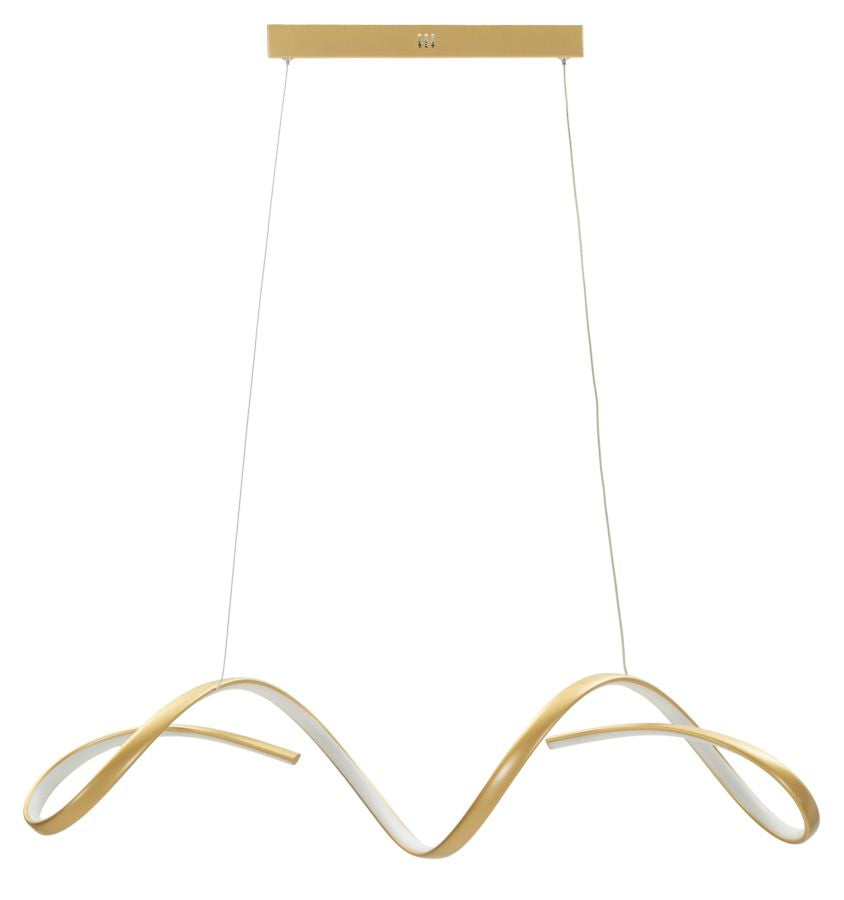 UTER LED Plafondlamp Goud 120x80x20 cm