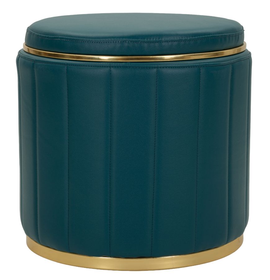 London Pouf Met Opbergruimte Staart 44x46.5x46.5 cm