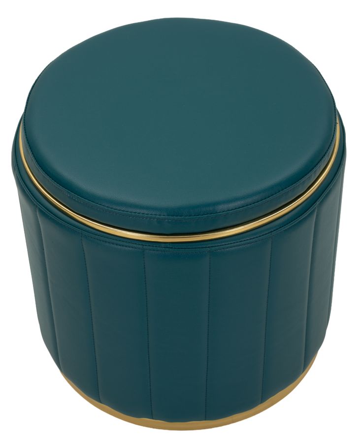 London Pouf Met Opbergruimte Staart 44x46.5x46.5 cm