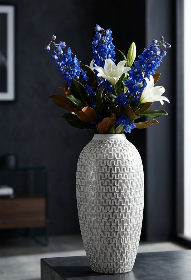 Golfvormige Decoratieve Vaas 43x21x21 cm