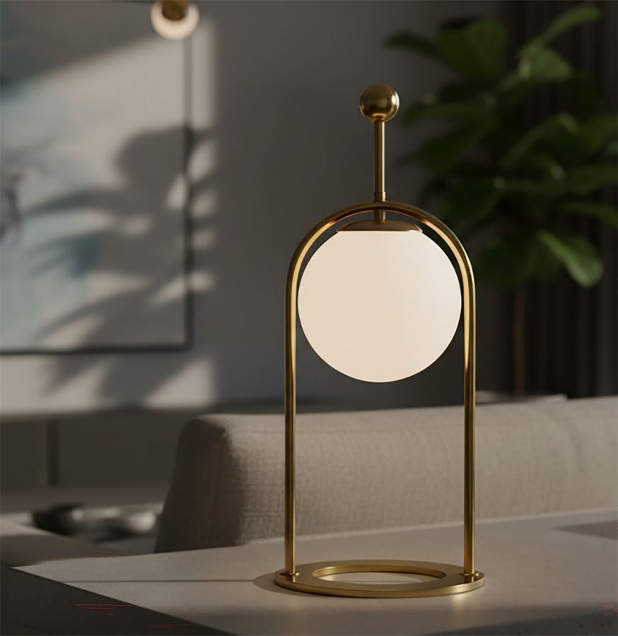 Tafellamp Glamy Arc Goud 50x21x21 cm