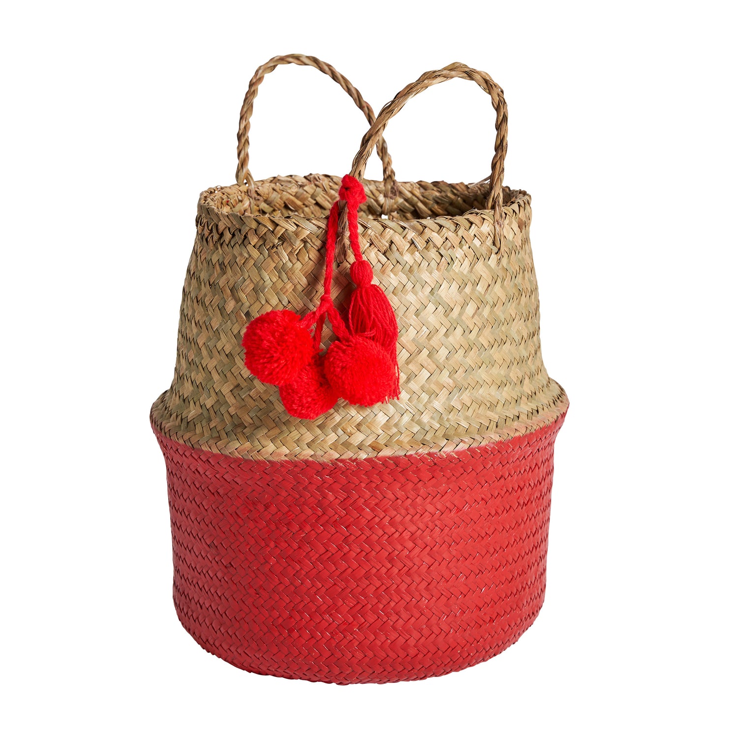 Amalia Wasmandje Rood 36x36x43 cm