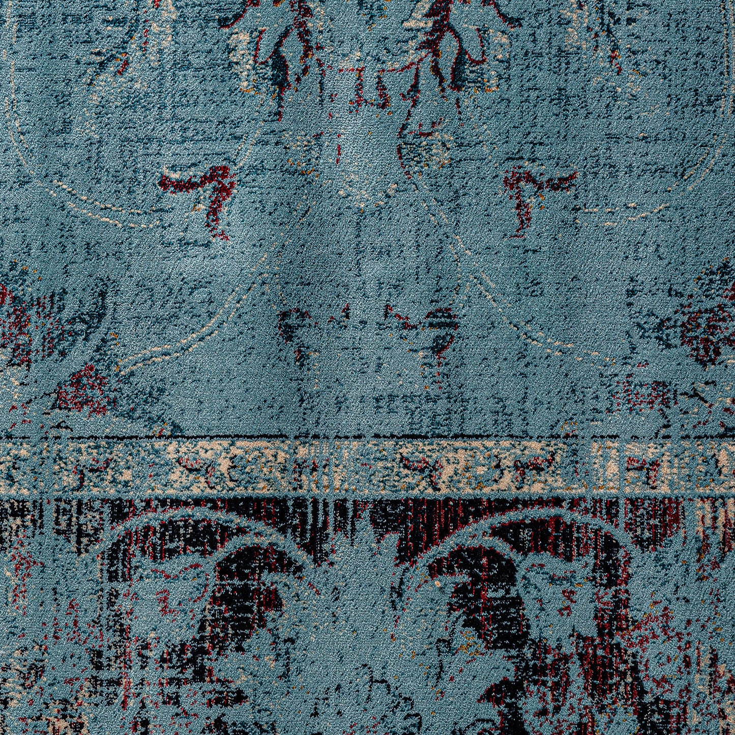 Suyay Vloerkleed Colonial S.Suyay Turquoise 230x160x1 cm