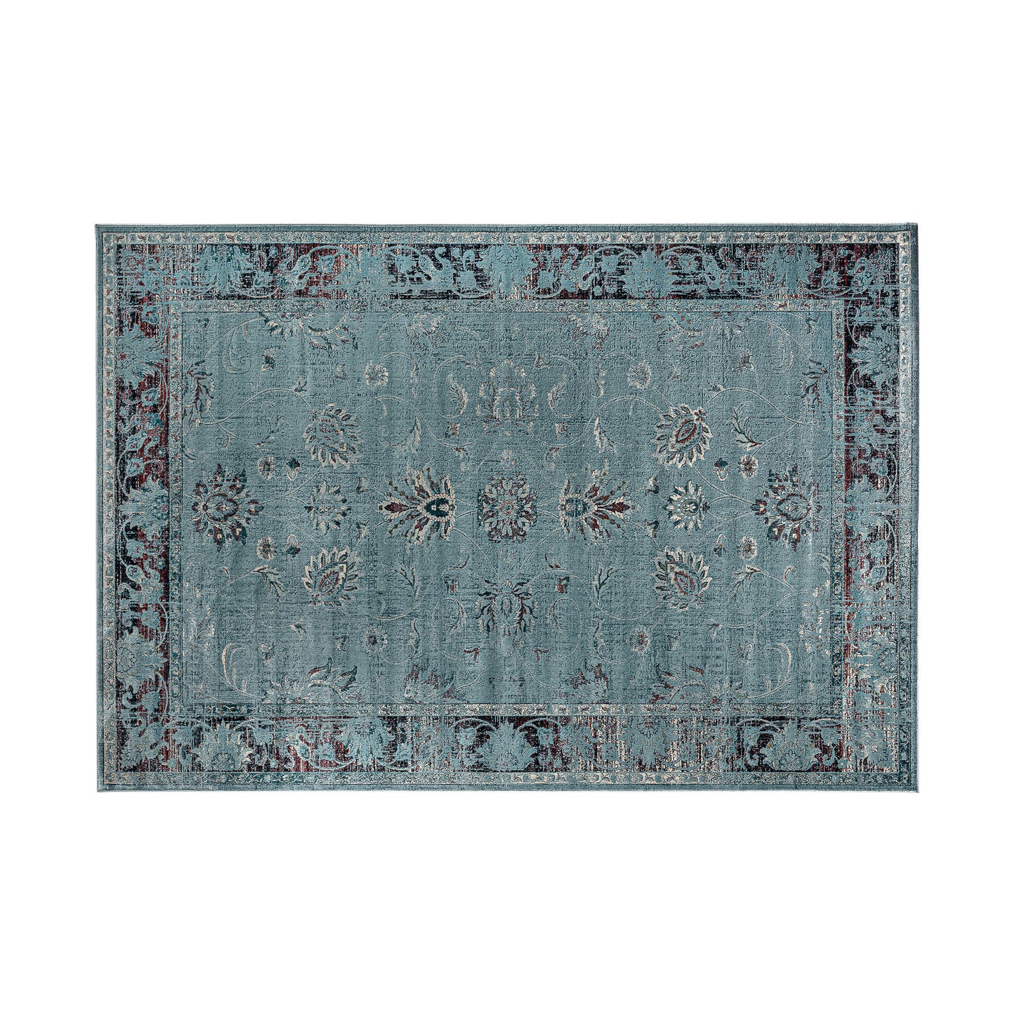 Suyay Vloerkleed Colonial S.Suyay Turquoise 230x160x1 cm