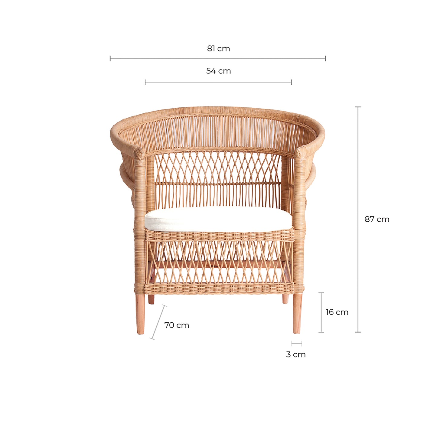 Elna Fauteuil 84x67x87 cm