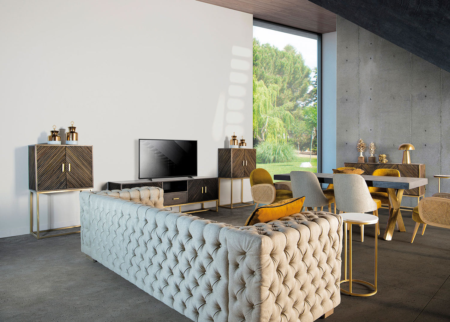 Kraj TV-Meubel S.Kraj Art Deco 200x45x66 cm