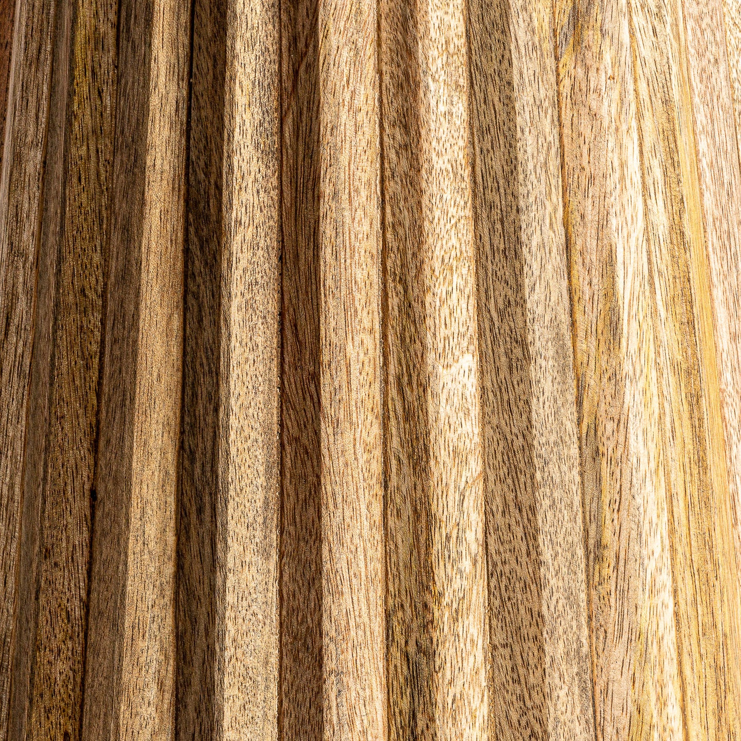 Plissé Wood Bijzettafel 38x38x48 cm