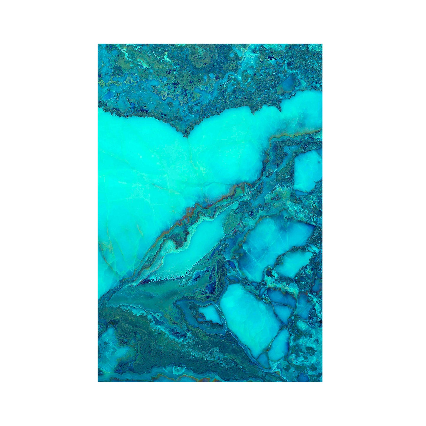 NAURU Muurschildering 200x4x300 cm