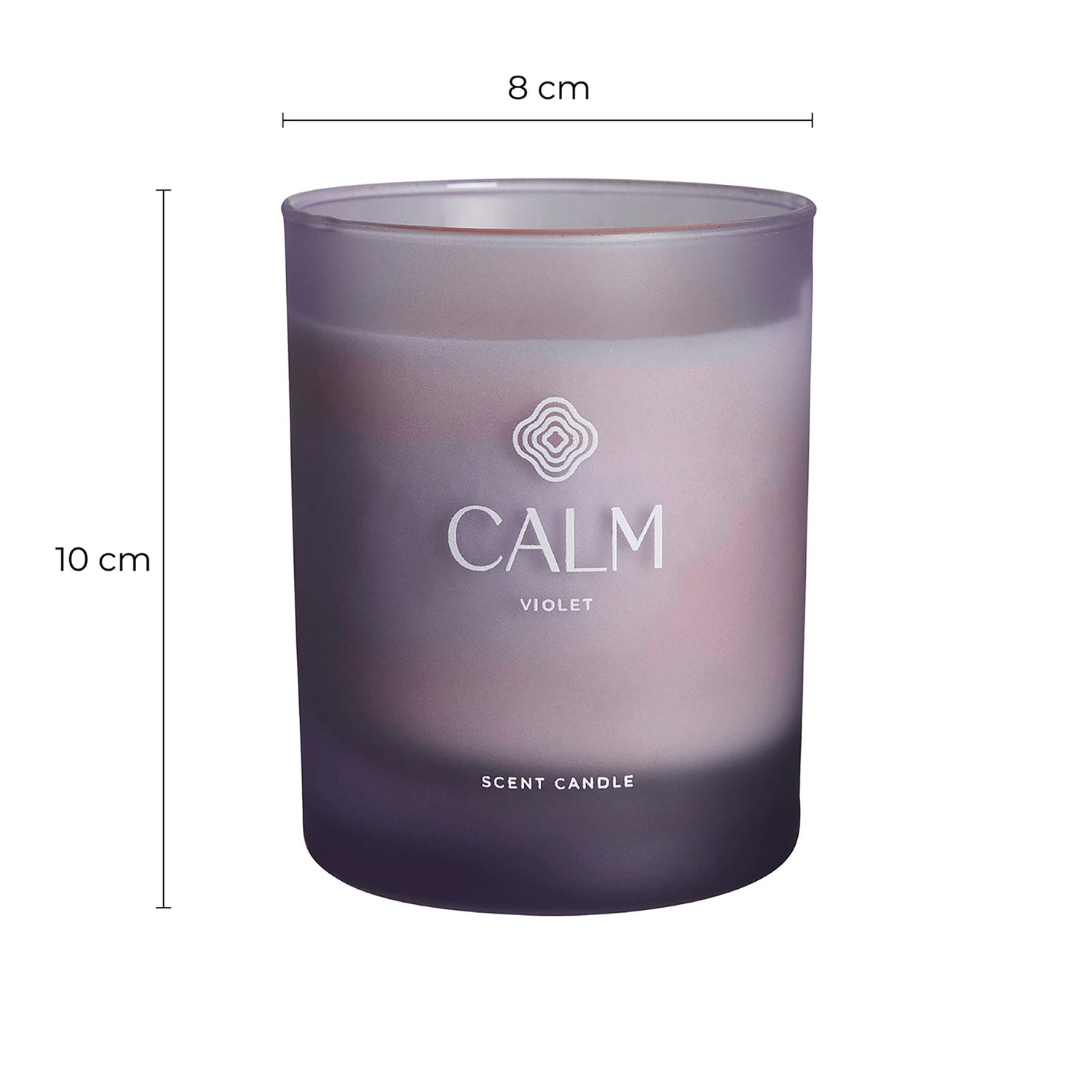 Calm Geurkaars S.Calm Shabby Chic 8x8x10 cm