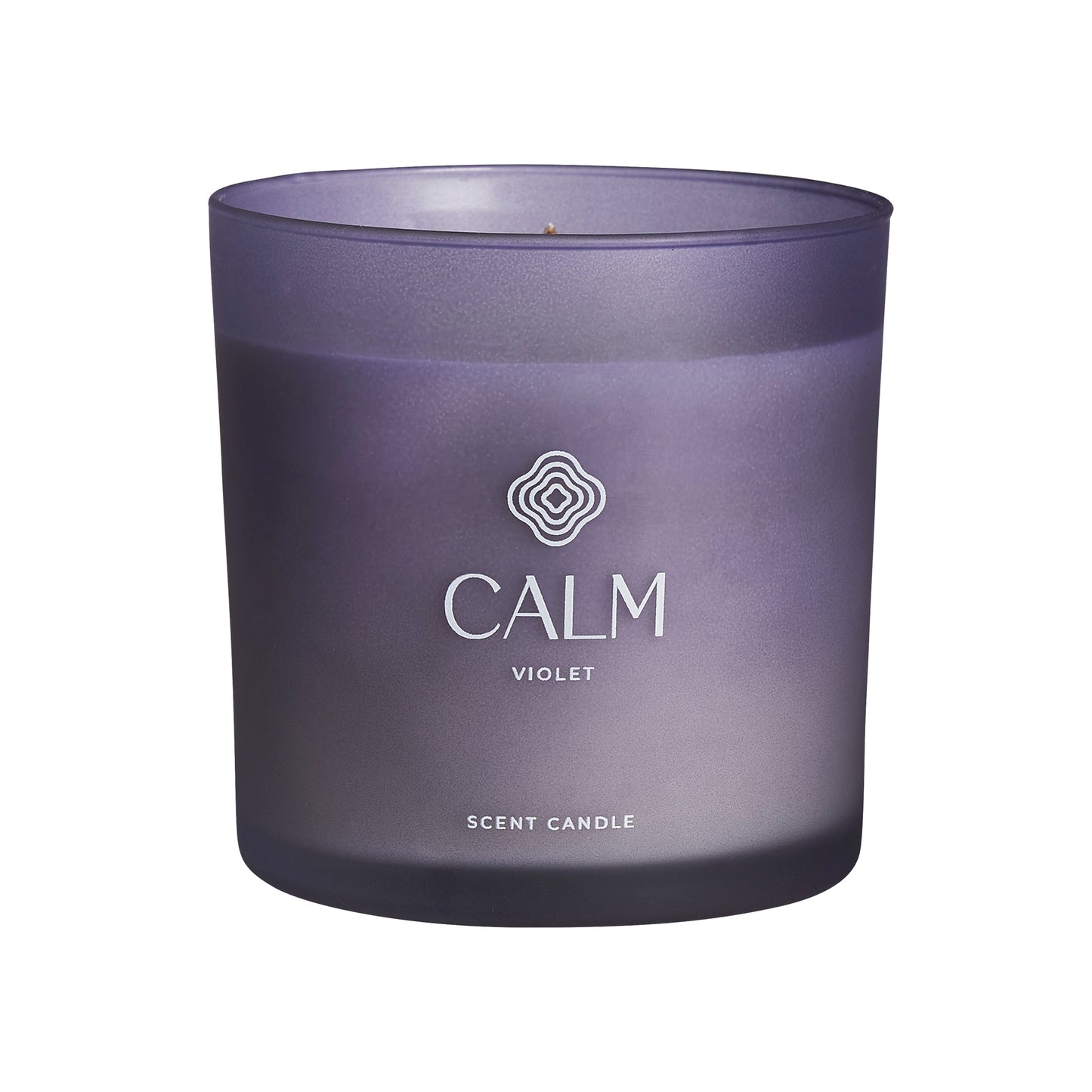 S.Calm Geurkaars Violet 12x12x12 cm