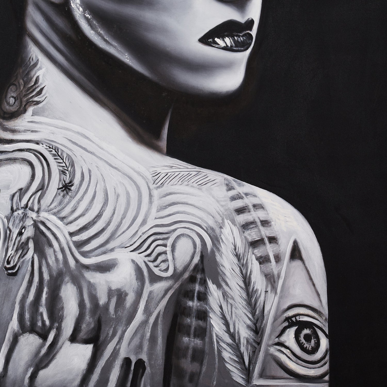 Charlotte Canvas 140x4x180 cm