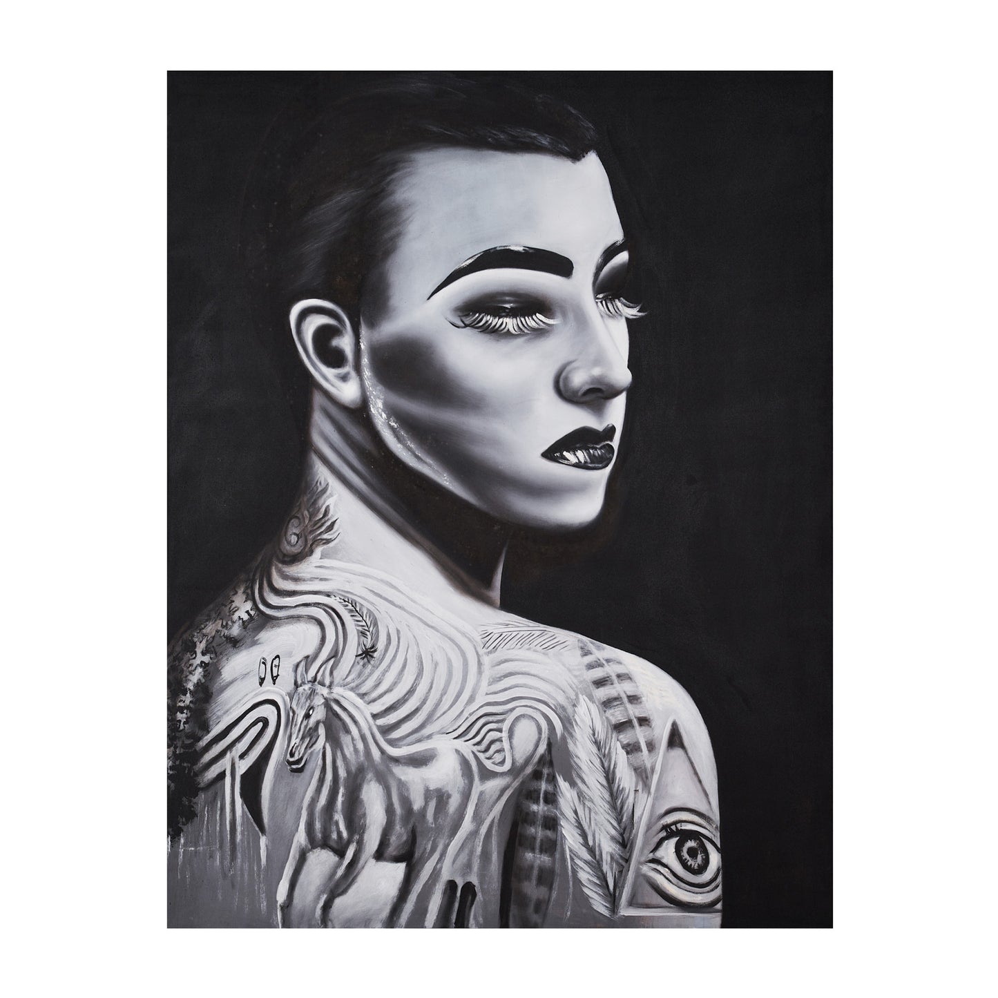 Charlotte Canvas 140x4x180 cm