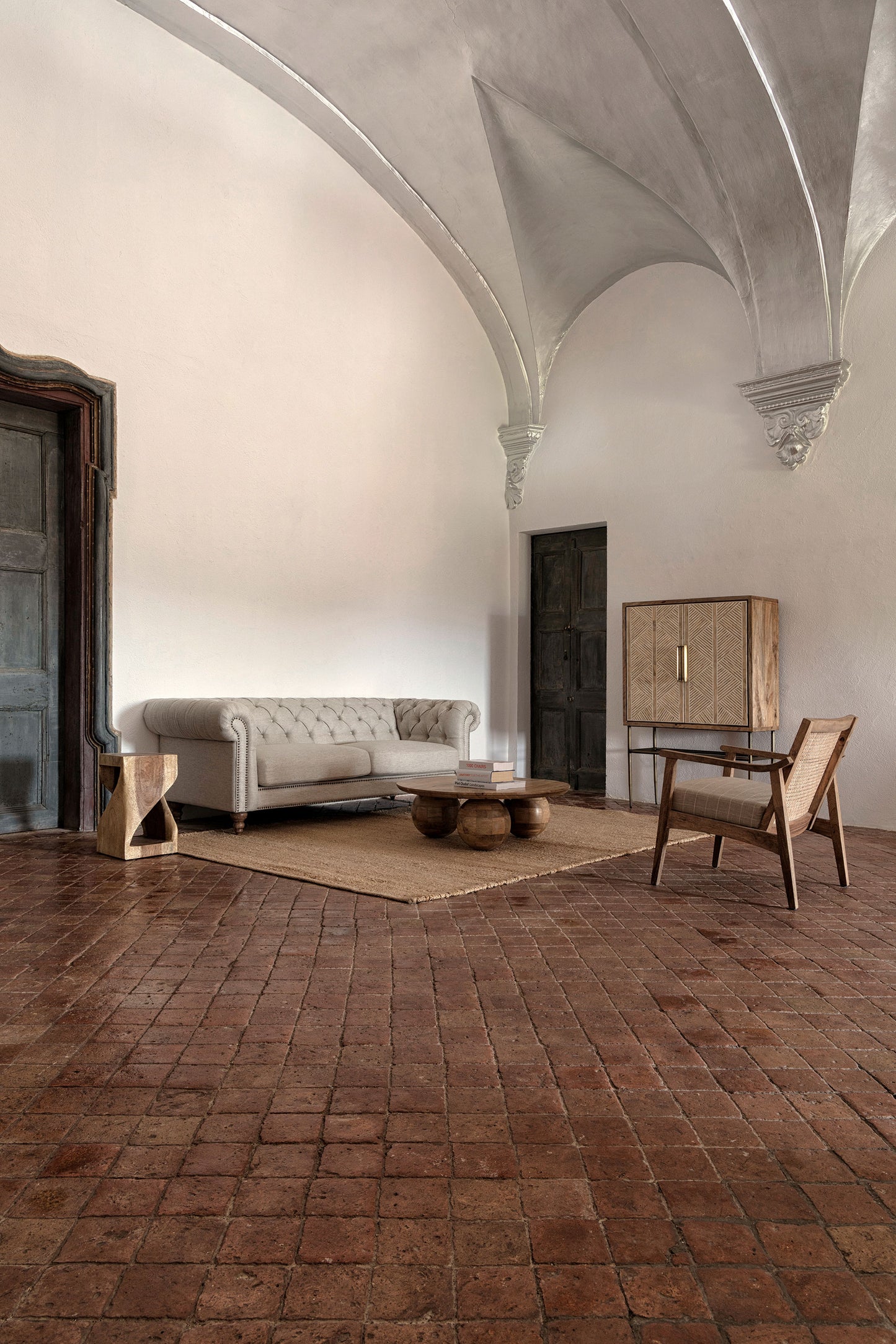 Blamont Koloniale Sofa 215x85x76 cm