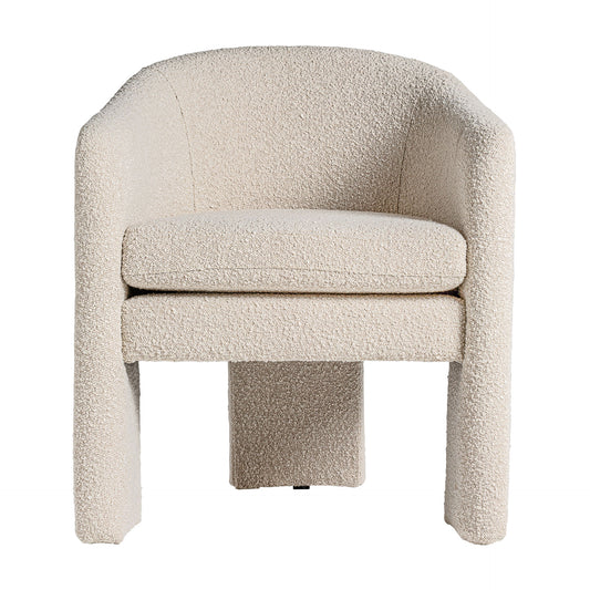 PRATI Bouclé Fauteuil 68x66x77 cm