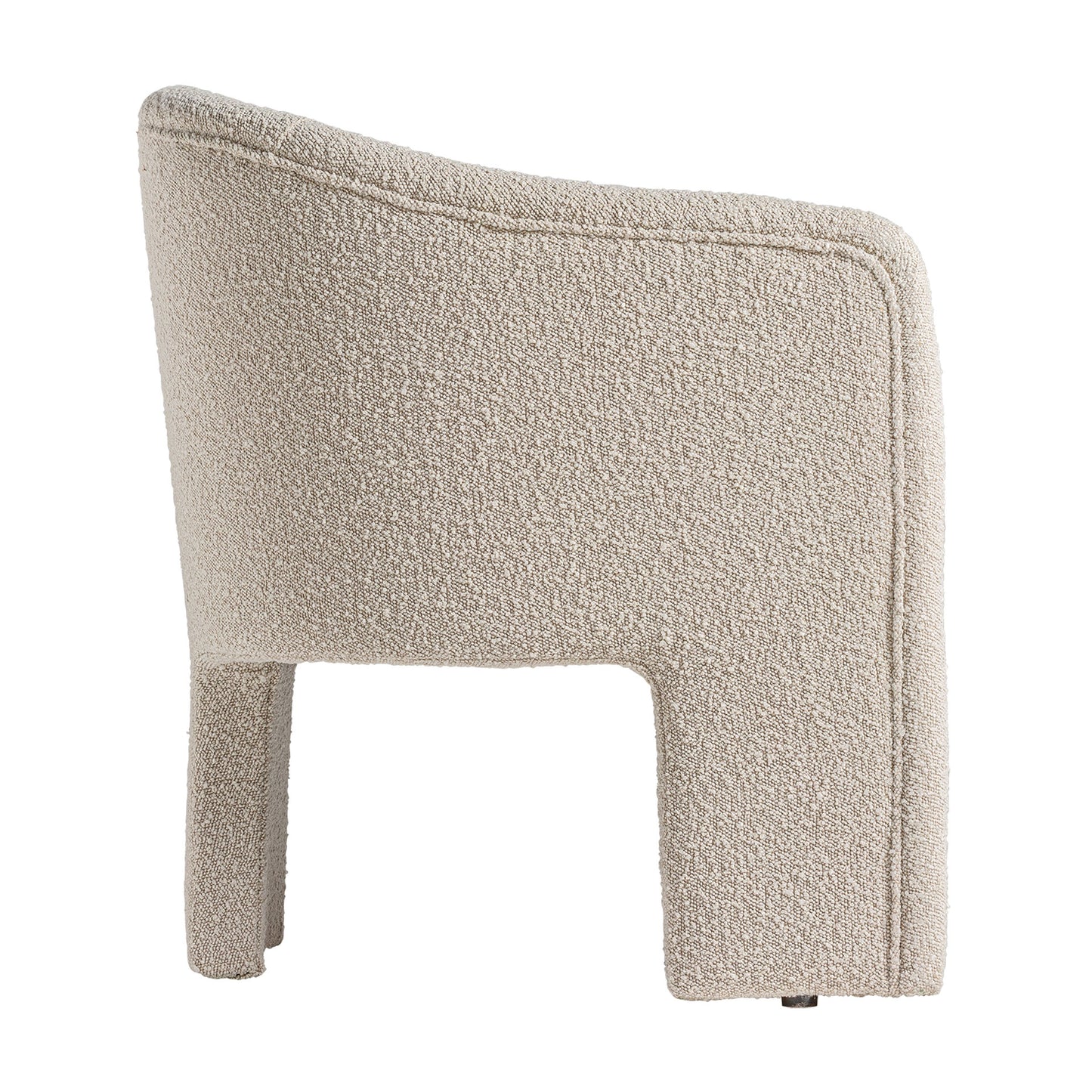 PRATI Bouclé Fauteuil 68x66x77 cm