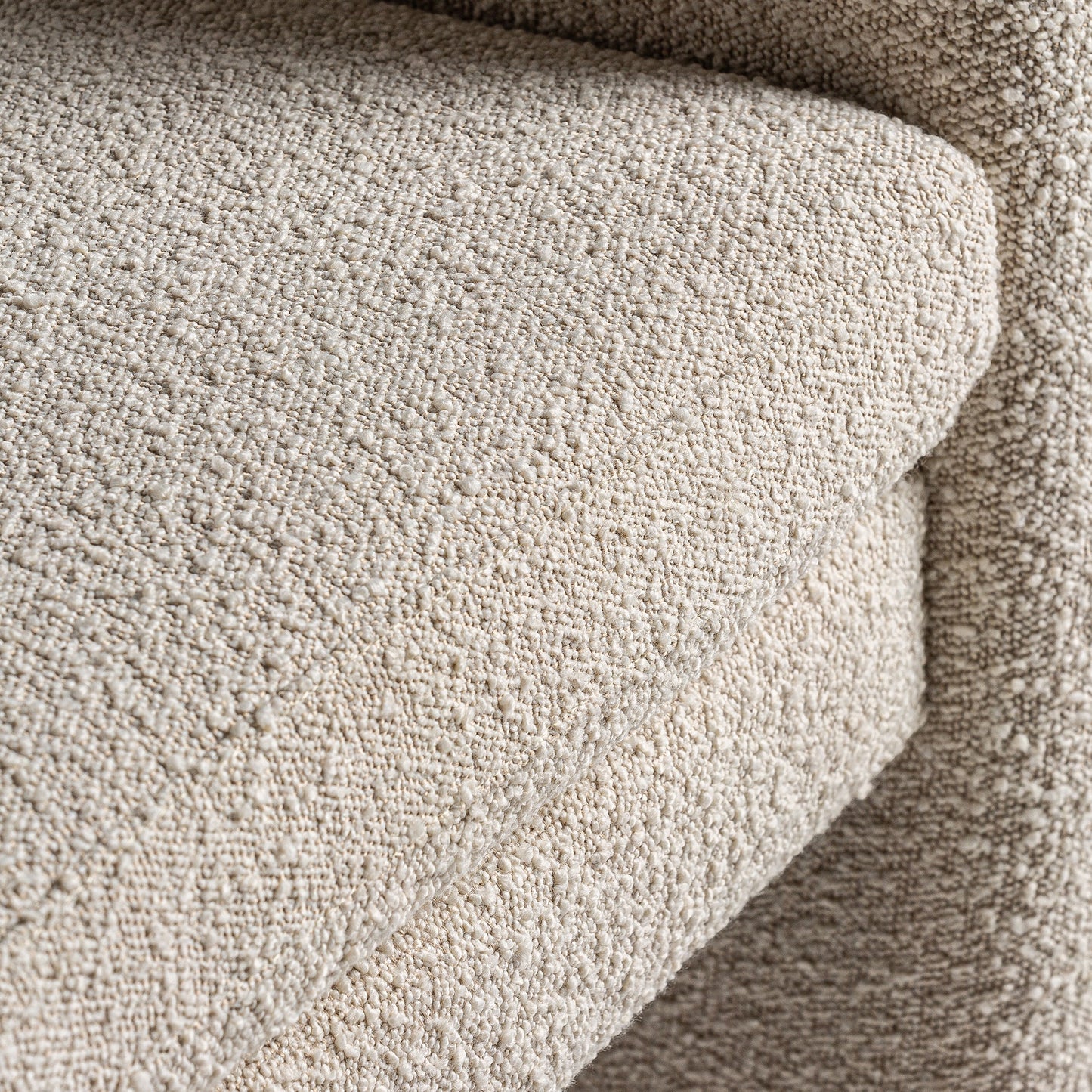 PRATI Bouclé Fauteuil 68x66x77 cm