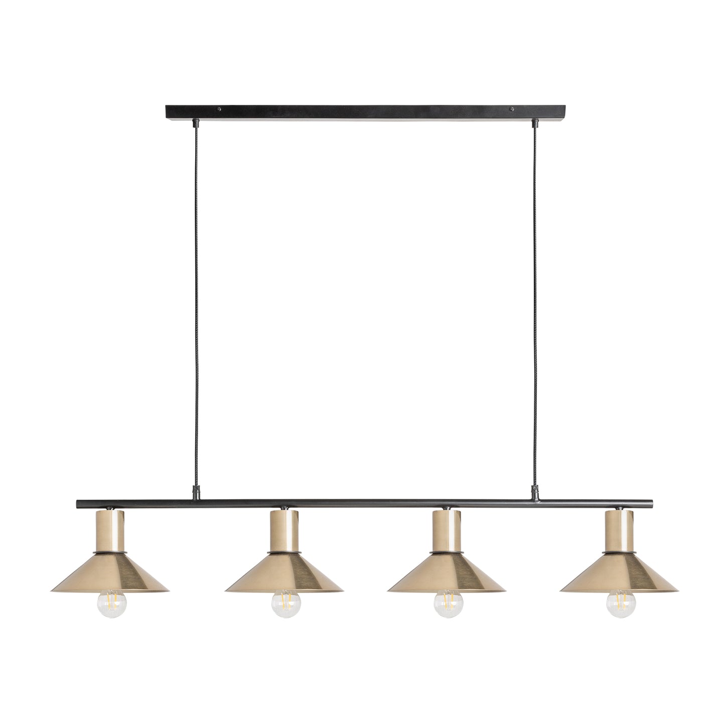 Elzach Plafondlamp Art Deco 127x24x20 cm