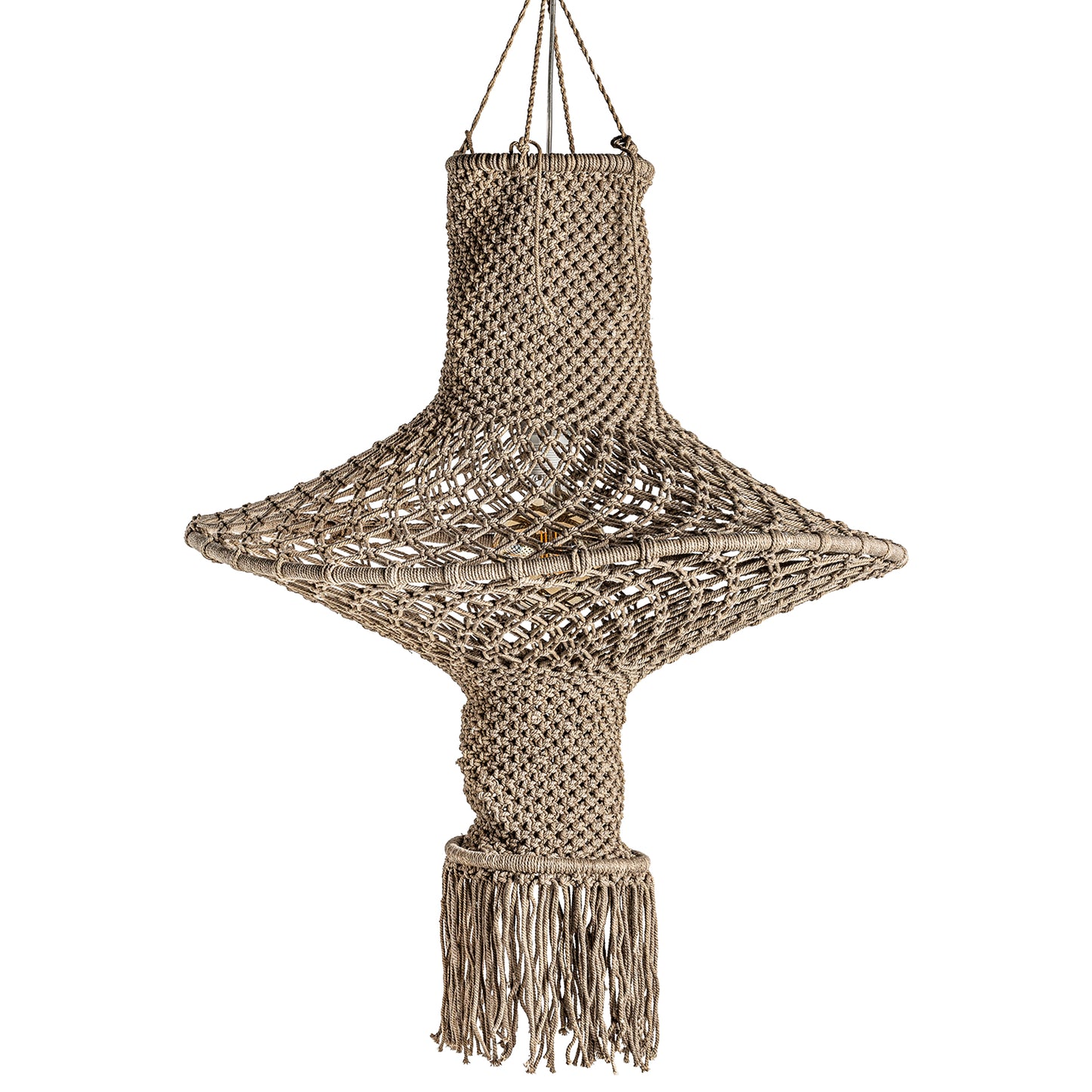 Bera Hanglamp Etnisch 70x70x117 cm