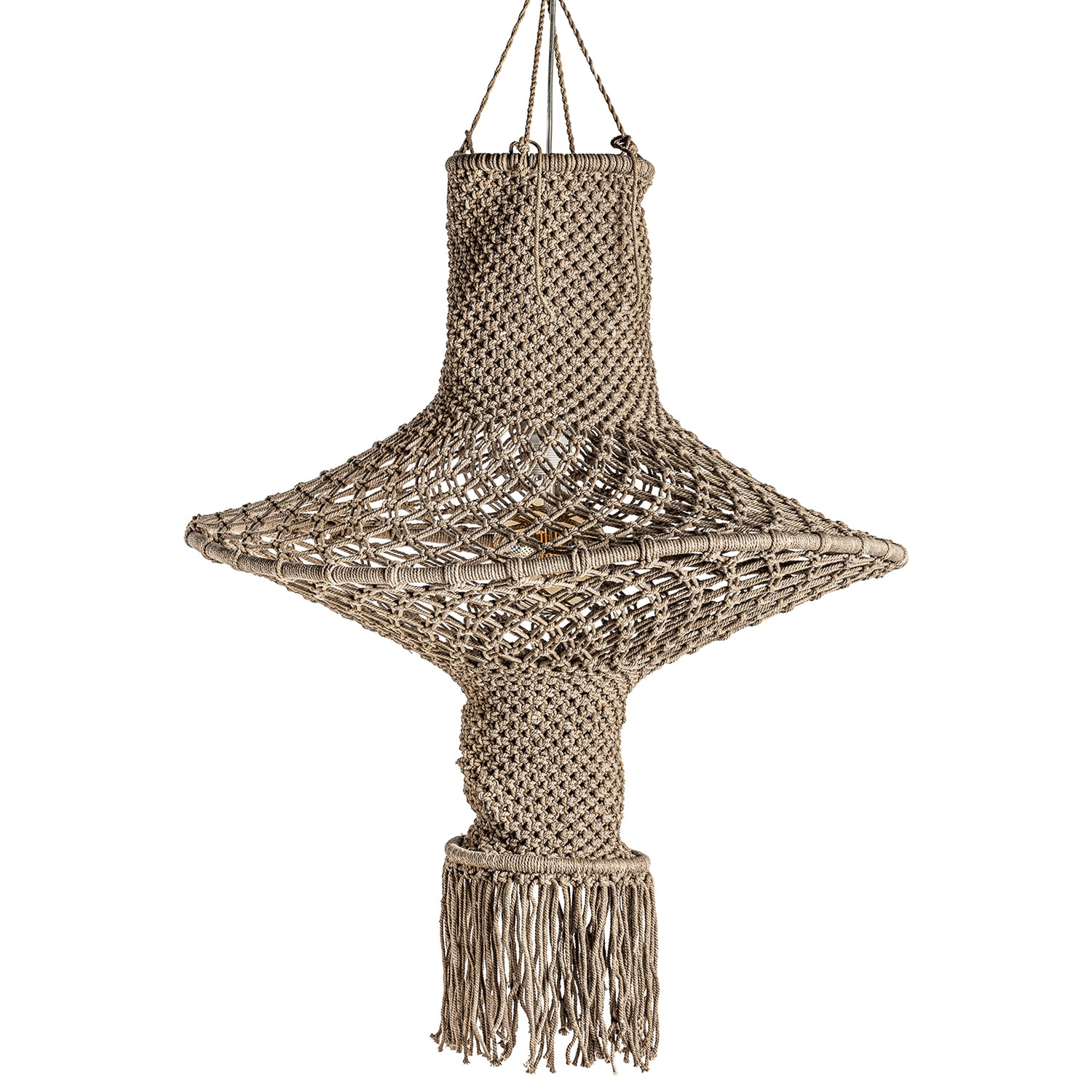 Bera Hanglamp Etnisch 70x70x117 cm