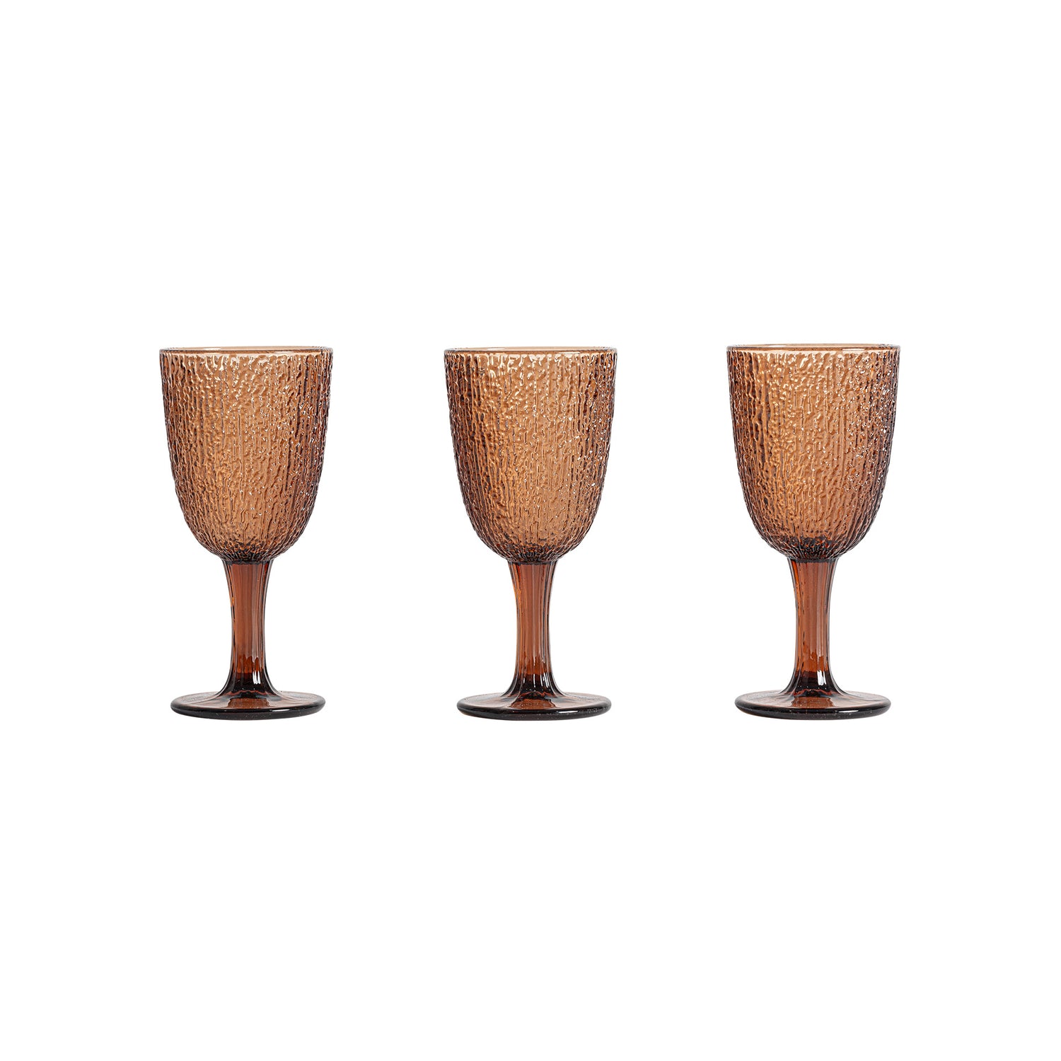 Shama Wijnglas Set van 3 8x8x17 cm