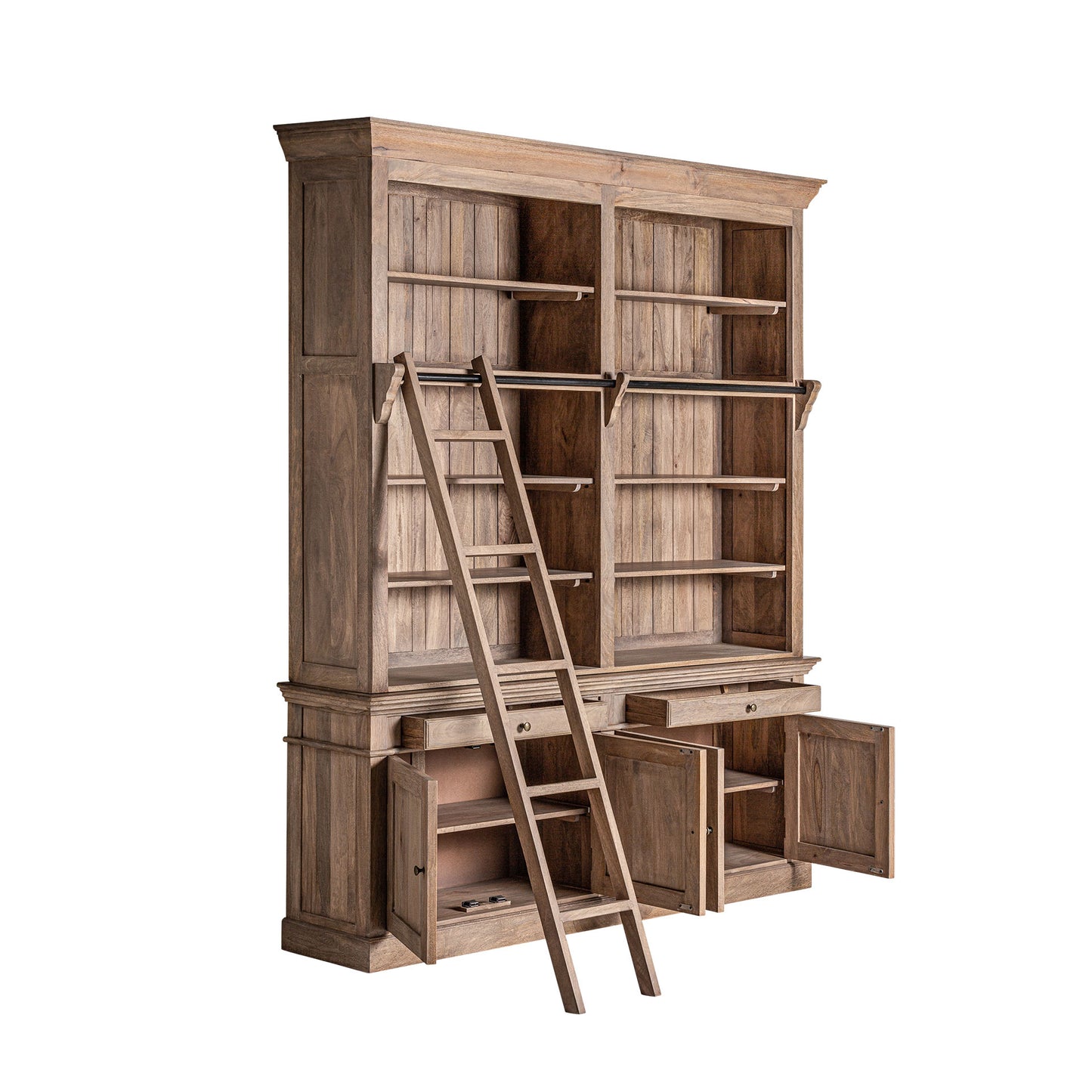 Mandern Boekenkast 200x42x231 cm