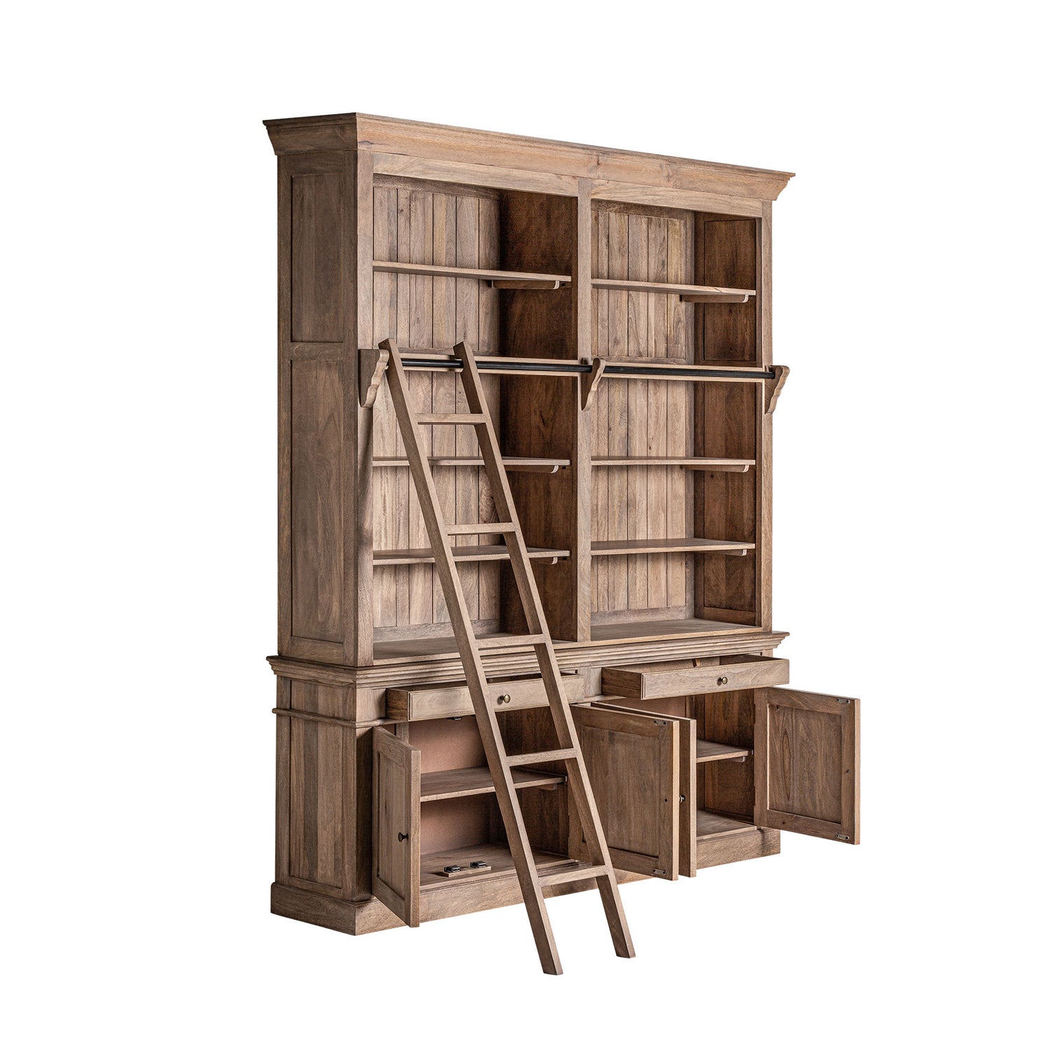 Mandern Boekenkast 200x42x231 cm