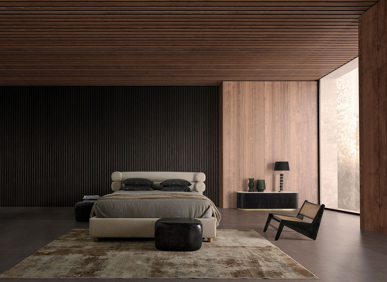Chiari Bed 212x230x106 cm