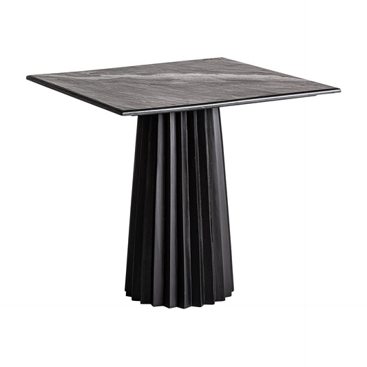 Plissé Wood Bartafel 80x80x75 cm
