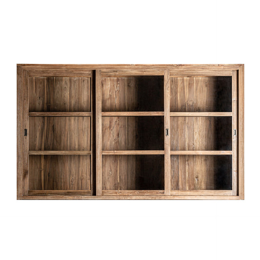 Nysted Glazen Vitrinekast S.Nysted 240x48x143 cm
