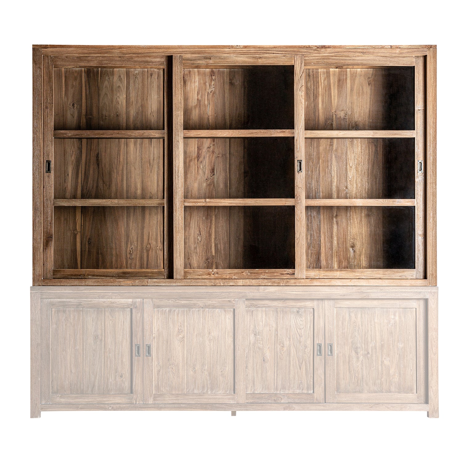 Nysted Glazen Vitrinekast S.Nysted 240x48x143 cm