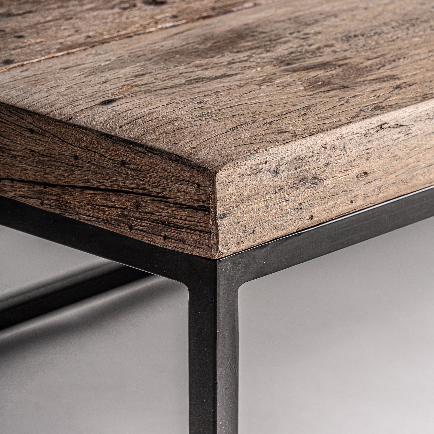 Walding Industriële Salontafel 180x60x36 cm