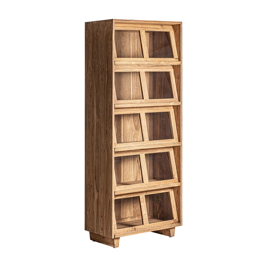 Backlyn Glazen Vitrinekast S.Backlyn 85x46x211 cm