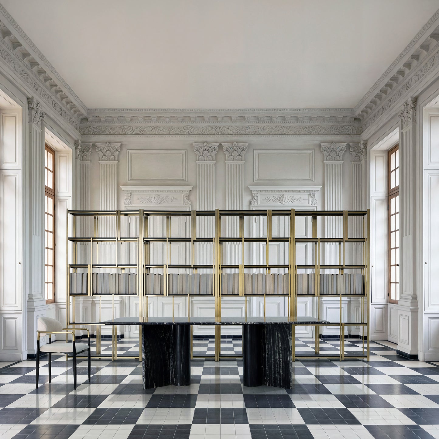 Leira Boekenkast 120x32x240 cm