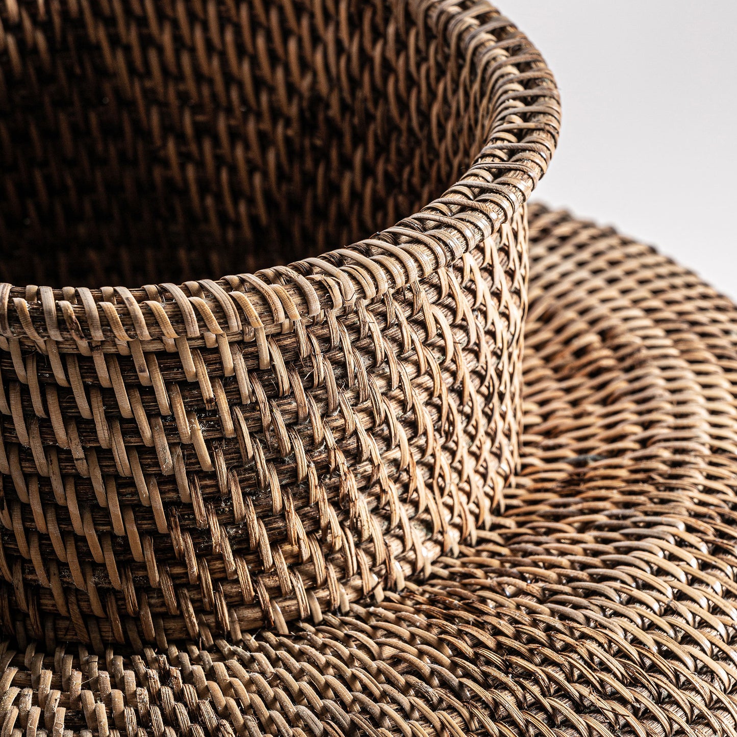 Kalid Rattanmand Boho 40x40x80 cm