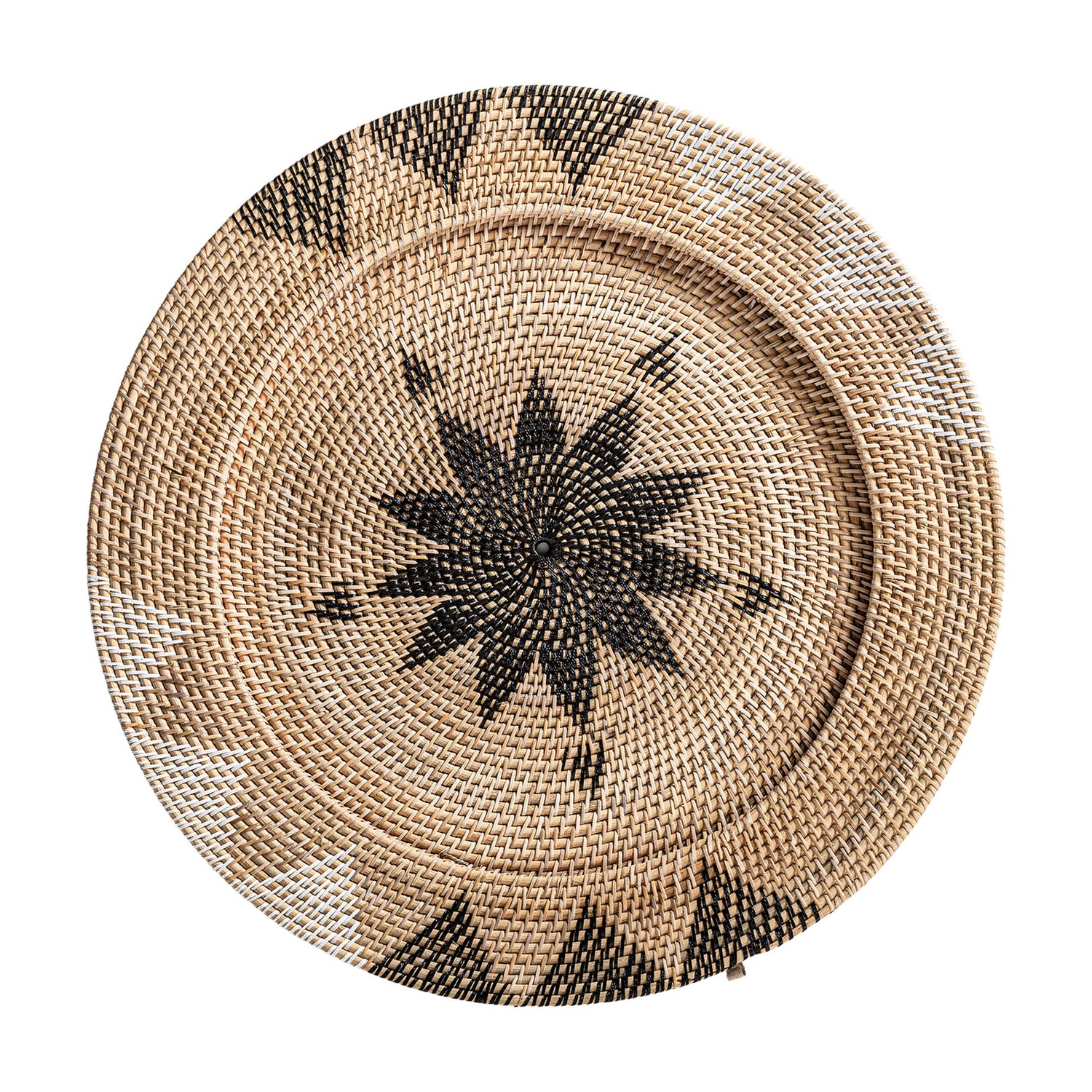 Decoratief Rattanpaneel Boho 70x70x6 cm