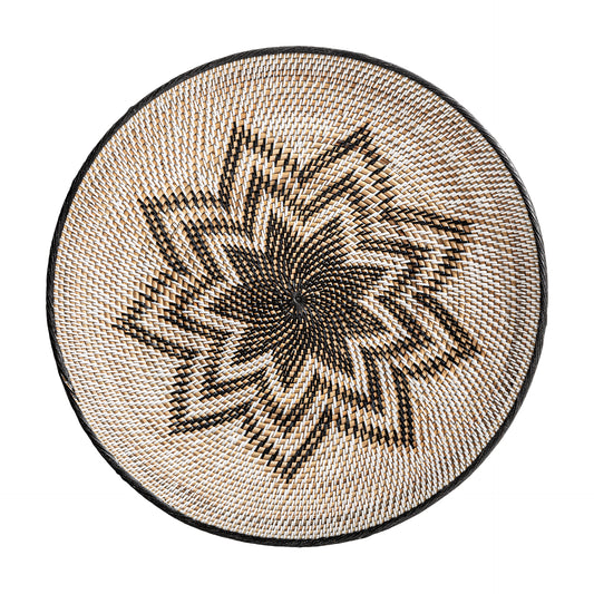 Decoratief Wandpaneel Rattan Beige 70x70x6 cm