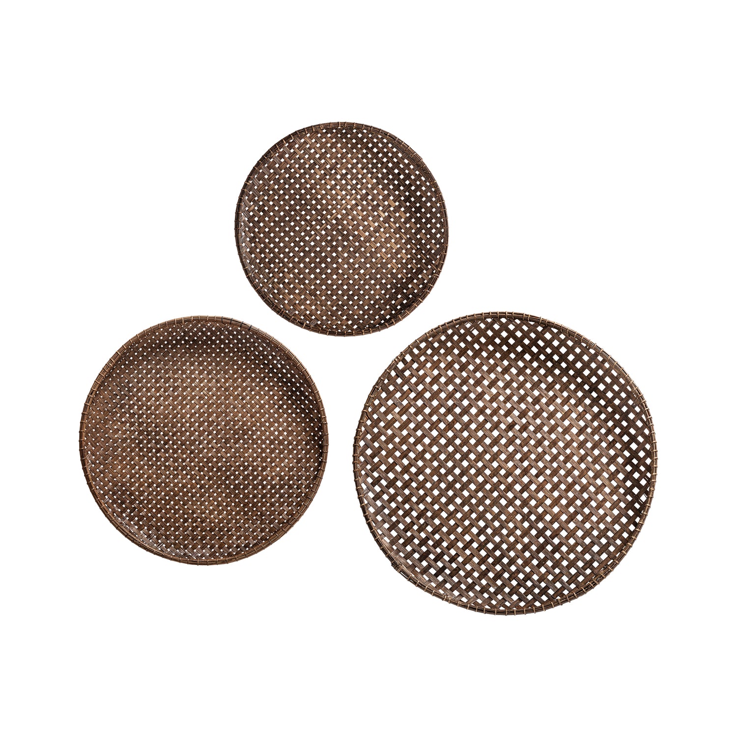 Kresim Decoratieve Schaal Set van 3 70x70x6 cm